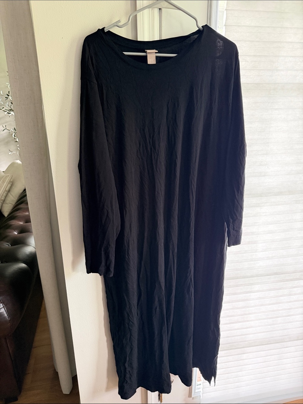 HM Black Midi Dress XXL